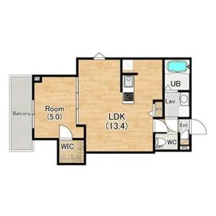 ジーメゾン今伊勢セレナ【2階】の間取り