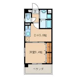 スタンドリバー野芥【4階】の間取り