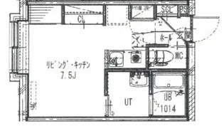 Aqua blue【4階】の間取り