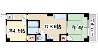 日誠マンション【3階】の間取り