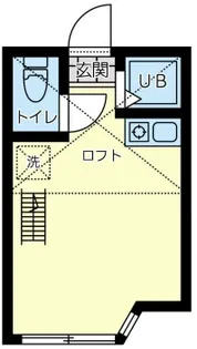 オアシス戸部B【2階】の間取り