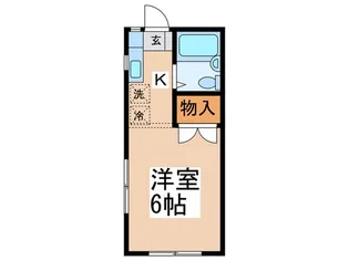 モンシャト-境南【2階】の間取り