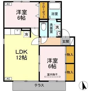 ボナール21【1階】の間取り