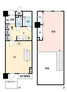 マイナビSTAYプレステージ赤坂檜町公園(レジディア六本木檜町公園)【4階】の間取り