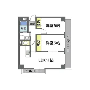 ソアール・K【5階】の間取り