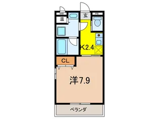 聚楽荘仁川C棟【3階】の間取り