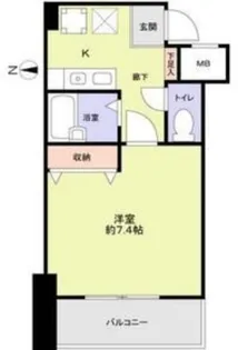 サンピリア小阪【6階】の間取り