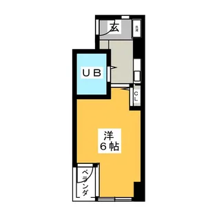 セザール金山【5階】の間取り