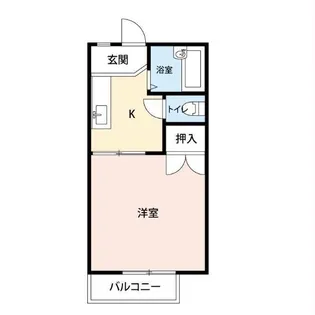 メゾンソレイユ【1階】の間取り
