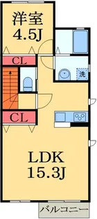 パークアヴェニューII【2階】の間取り