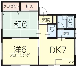 セントラルパーク【2階】の間取り