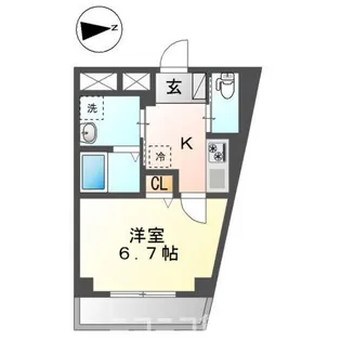 Glanz Court【3階】の間取り