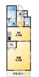 ベルク田端【4階】の間取り