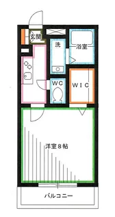 アルコバレーノ【2階】の間取り