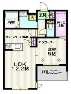 GLANZEND【3階】の間取り