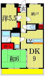 LEO拾八番館【1階】の間取り