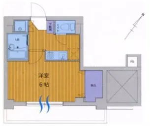ロアール小石川植物園【5階】の間取り