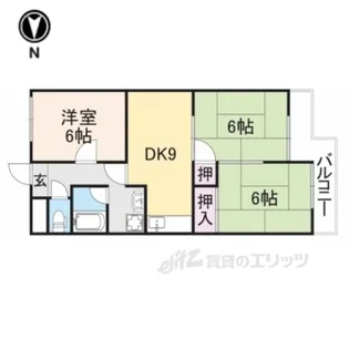 第3サンコウハイツ【2階】の間取り