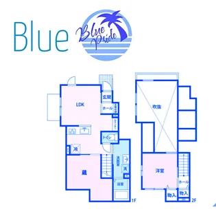由比ヶ浜BASE【1階】の間取り
