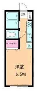 リバージュアツギII【1階】の間取り