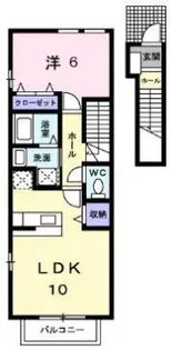 シェーネ【2階】の間取り