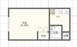 第一高橋マンション【1階】の間取り