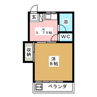 コーポ大澤【2階】の間取り