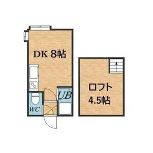 クリフトンテラスA【2階】の間取り