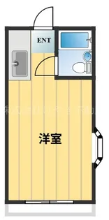 ベルコーポ【2階】の間取り