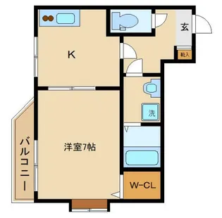 ラピスコート品川【3階】の間取り