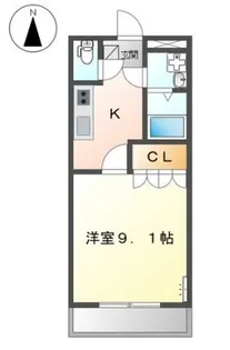 エレガントヒルズ【2階】の間取り
