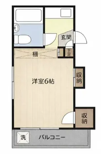 ハイツ藤【2階】の間取り