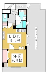 クールコクテル【6階】の間取り