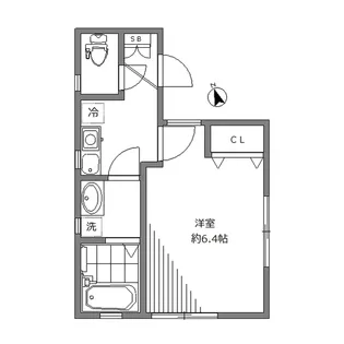 QuattroHouse Parkside【1階】の間取り