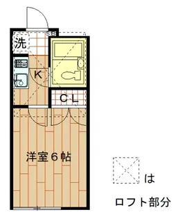 フラワーヒルB【2階】の間取り