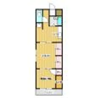 サンラフォーレ佐貫【3階】の間取り