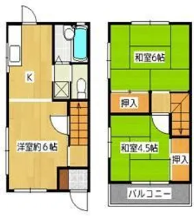 ユタカハウスの間取り