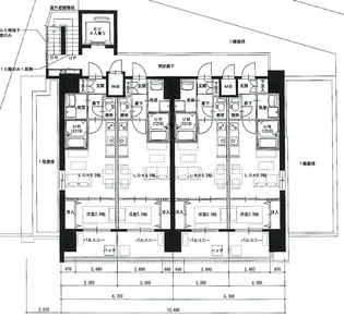 THE AL COURT【2階】の間取り