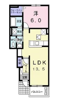 アブソリュート リーベ【1階】の間取り