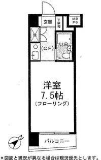 マイステージ世田谷若林【2階】の間取り