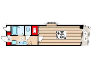 ARROWS-B【3階】の間取り