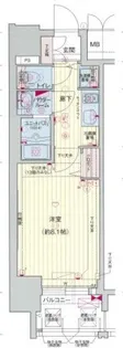 プレサンス東別院駅前【4階】の間取り
