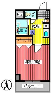 EMYホームズ【2階】の間取り