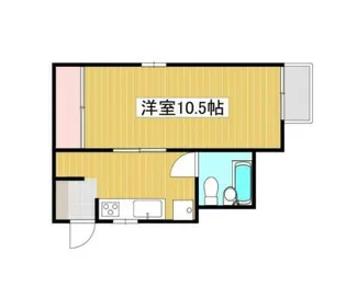 ウイング寿【5階】の間取り
