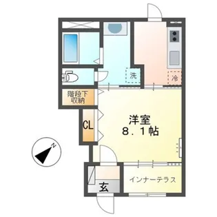 Sun SaisonIII【1階】の間取り