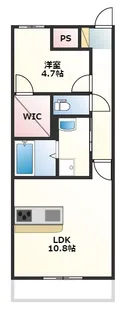 オリノ・リコ【1階】の間取り