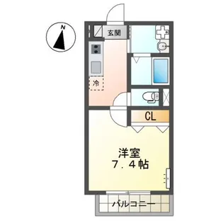 新堀2丁目 マンション新築工事【2階】の間取り