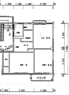 フォーレスMY【2階】の間取り