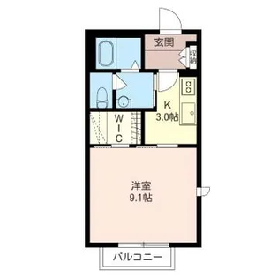 メゾン ドゥ ファミーユ【1階】の間取り