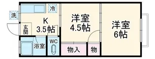 ルミリア千葉City【1階】の間取り